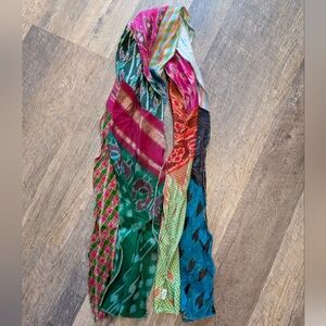 Multicolor Silk Scarf